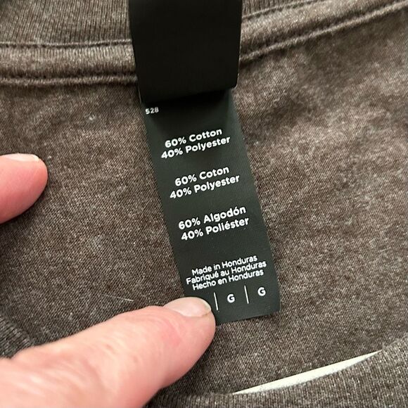 Tombstone “I’m Your Huckleberry” T-Shirt Heather Brown Cotton Blend Mens Large - Picture 6 of 7